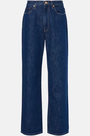 TOVE Pantaloni regular Linn a vita alta