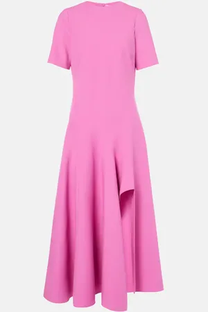 Oscar de la Renta Abito midi in misto lana
