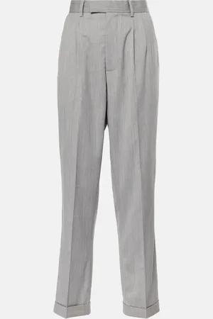 JACQUES WEI Pantaloni regular in lana