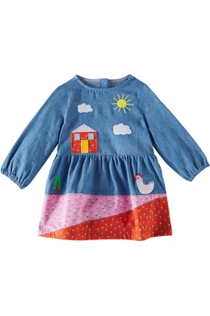 Stella McCartney Baby - Abito in cotone con stampa
