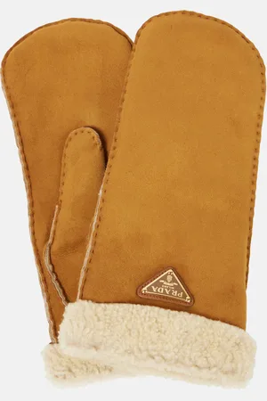 Prada Muffole in shearling
