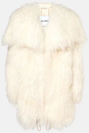 The Attico Cappotto in shearling