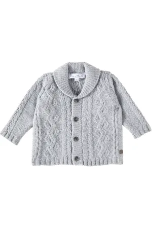 Tartine Et Chocolat Cardigan in lana a trecce