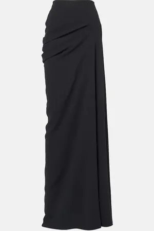 DRIES VAN NOTEN Gonna lunga con ruches