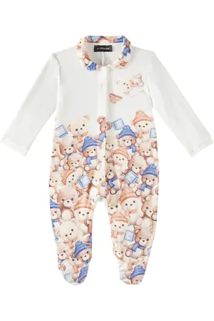 MONNALISA Baby - Tutina in cotone con stampa