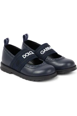 Dolce & Gabbana Ballerine Mary Jane in pelle con logo