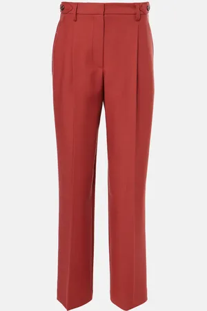 Brunello Cucinelli Pantaloni regular in twill di lana vergine