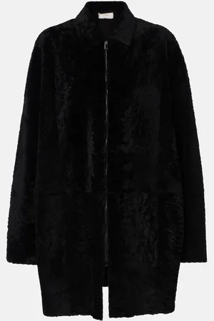 The Row Cappotto Sheeran in shearling