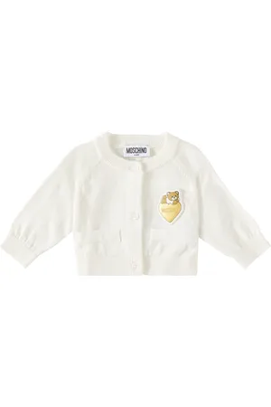 Moschino Cardigan in cotone e lana
