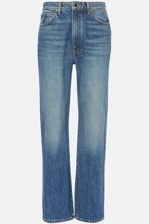 Khaite Jeans regular Abigail a vita alta