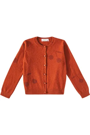 BONPOINT Cardigan Gingery in cashmere