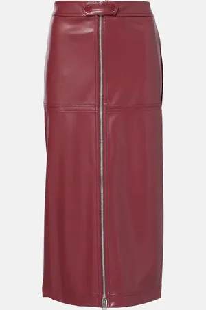 Simkhai Gonna midi Bianca con zip