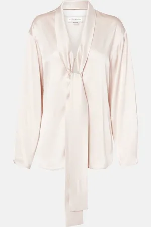 Victoria Beckham Blusa in raso