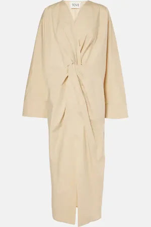 TOVE Abito midi Ailin in cotone
