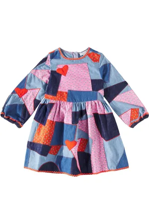 Stella McCartney Abito di jeans patchwork