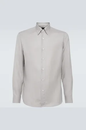 BRIONI Camicia in seta, cashmere e lino