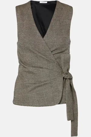 Max Mara Top a portafoglio Adige in misto lana