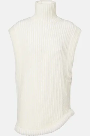 Victoria Beckham Gilet in maglia a coste