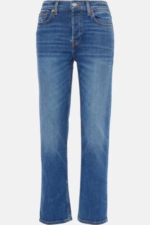 RE/DONE Jeans regular Stove Pipe a vita media
