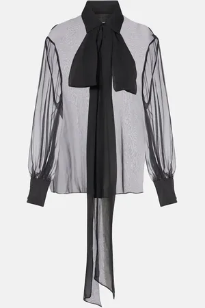 VALENTINO Blusa in chiffon di seta