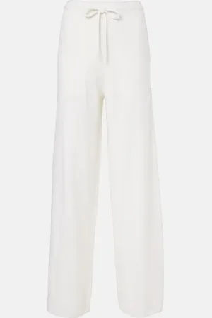 Max Mara Pantaloni sportivi Rino in lana e cashmere