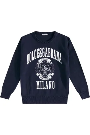 Dolce & Gabbana Pullover in cotone con stampa