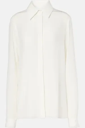 Costarellos Camicia Keltie in crêpe de chine