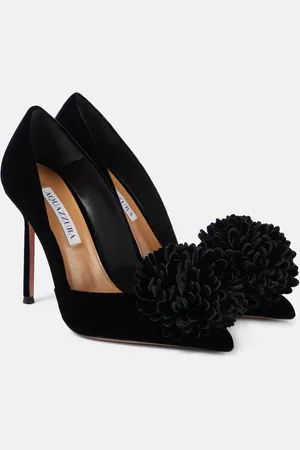 Aquazzura Pumps Couturier 105 in velluto