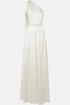 Max Mara Bridal - Abito lungo Pamela in raso di seta