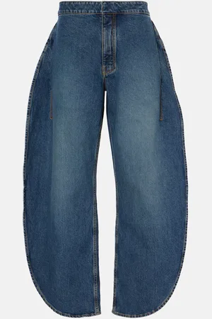 Alaïa Alaïa Jeans a gamba larga Petal a vita alta