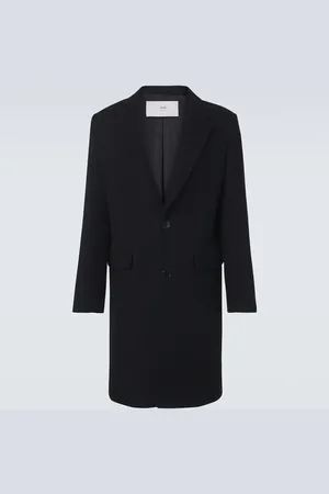 Ami Cappotto monopetto in lana
