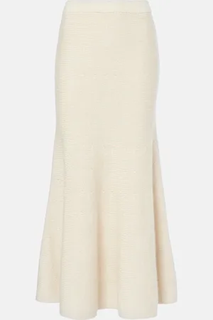 GABRIELA HEARST Gonna lunga Manni in cashmere