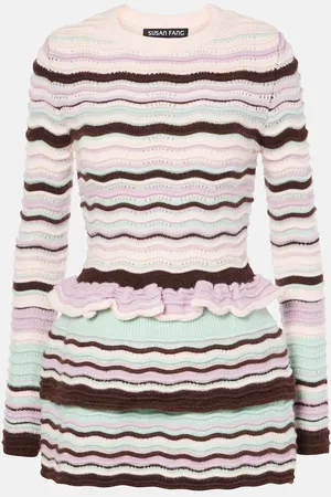 SUSAN FANG Top in maglia a righe