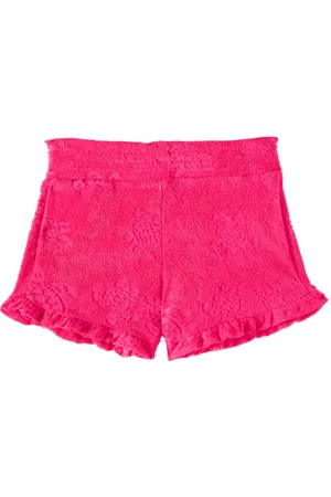 Vilebrequin Shorts in spugna di cotone con volant