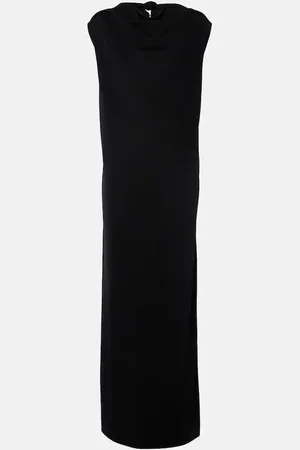 Jil Sander Abito midi con fiocco