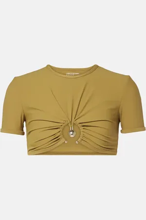 CHRISTOPHER ESBER Top bikini Orbit in maglia