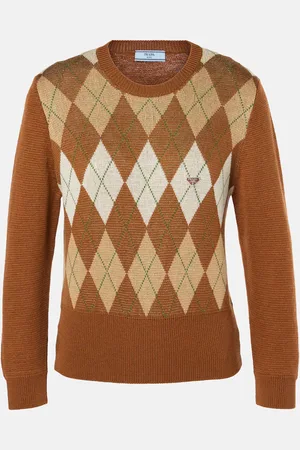 Prada Pullover cropped in lana