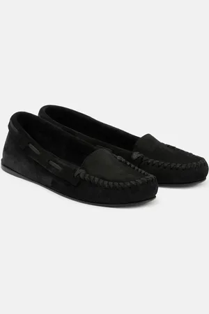 The Row Mocassini Mabel in suede