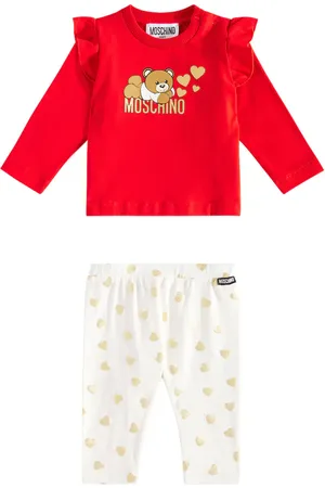Moschino Baby - Top e pantaloni in jersey