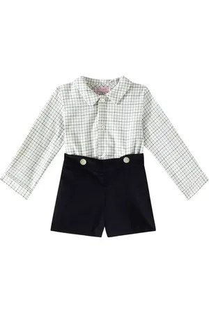 La Coqueta Baby - Top e shorts Arlo in cotone