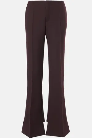 Chloé Chloé Pantaloni a gamba larga in lana