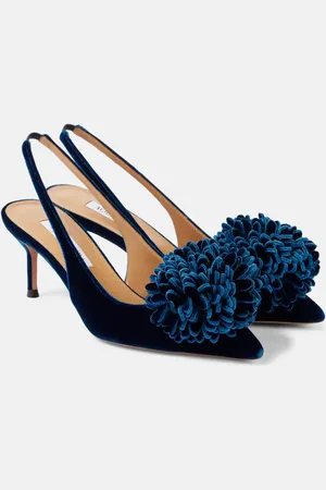 Aquazzura Pumps slingback Couturier 65 in velluto