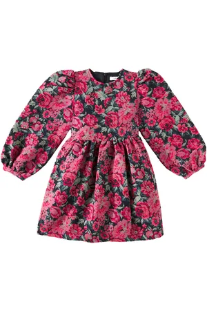 The New Society Abito Damascena in jacquard floreale