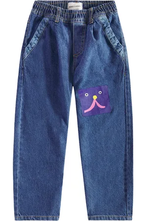 Bobo Choses Jeans Funny Face con stampa