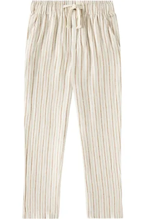Rylee + Cru Pantaloni regular Kalen in misto lino