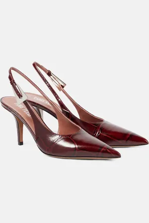 PARIS TEXAS Pumps slingback Jessica 75 in pelle