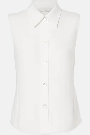 Vince Gilet in crêpe
