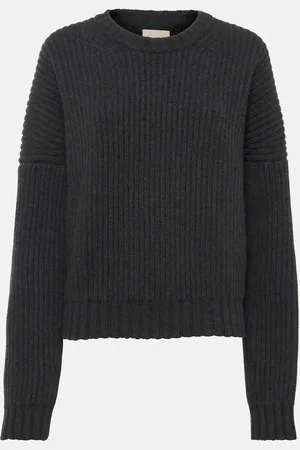Khaite Pullover Manuela in cashmere a coste