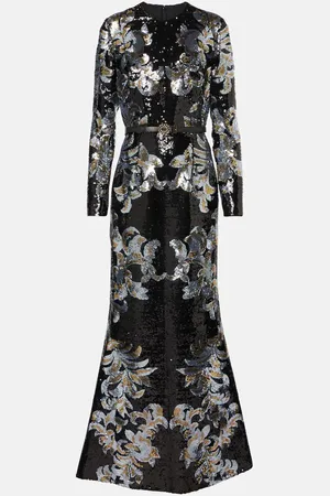 Elie saab Abito lungo con paillettes