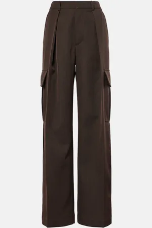 Burberry Pantaloni cargo in lana